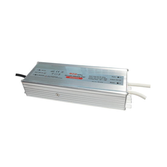 ^METAL CV LED DRIVER 150W 230V AC-24V DC 6.3A IP67 WITH CABLES ^METAL CV LED DRIVER 150W 230V AC-24V DC 6.3A IP67 WITH CABLES