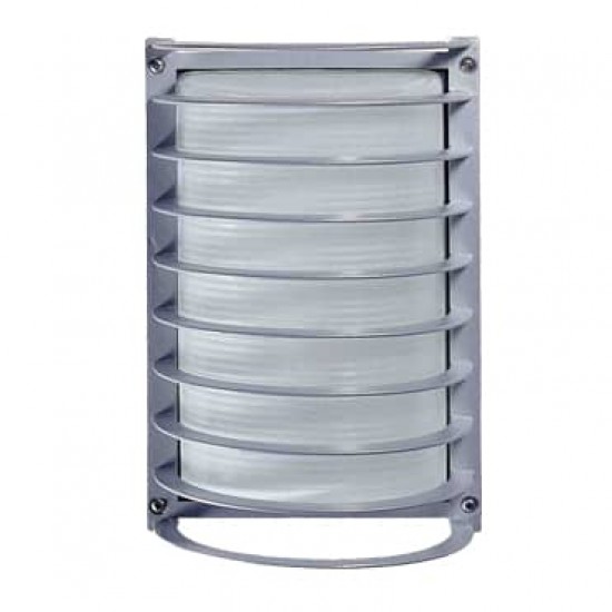 ΑΠΛΙΚΑ IP54 ΑΛΟΥΜ.ΓΚΡΙ Ε27 ΠΑΡΑ.ΚΑΛ.