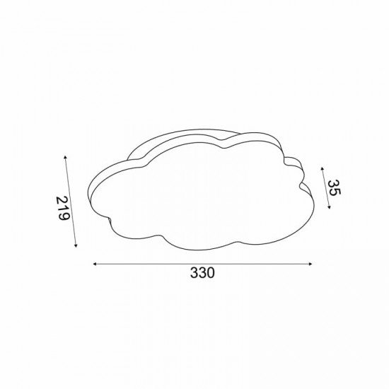 ΕΠΙΤΟΙΧΟ Φ/Σ LED 10W 3000K 800LM ΛΕΥΚΟ MDF 33X3,5X22CM HOLMA