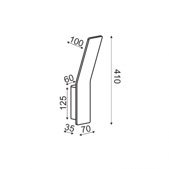 ΕΠΙΤΟΙΧΟ Φ/Σ LED 9W 3000K ΑΛΟΥΜΙΝΙΟ ΓΚΡΙ 40X7X12CM ZEN ΕΠΙΤΟΙΧΟ Φ/Σ LED 9W 3000K ΑΛΟΥΜΙΝΙΟ ΓΚΡΙ 40X7X12CM ZEN