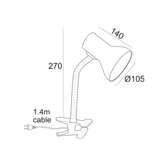 ΠΟΡΤΑΤΙΦ ΤΣΙΜΠΙΔΑ ΛΕΥΚΟ Ε27 40W PAVLOVA ΠΟΡΤΑΤΙΦ ΤΣΙΜΠΙΔΑ ΛΕΥΚΟ Ε27 40W PAVLOVA