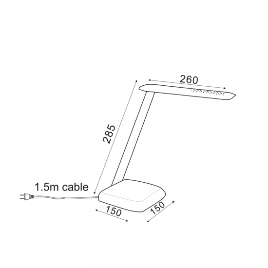 ΦΩΤΙΣ.ΓΡΑΦΕΙΟΥ LED 6W ΑΣΗΜΙ 480Lm Dimmabl 3.000K/6.000Κ 230V FUTUR ΦΩΤΙΣ.ΓΡΑΦΕΙΟΥ LED 6W ΑΣΗΜΙ 480Lm Dimmabl 3.000K/6.000Κ 230V FUTUR