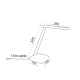 ΦΩΤΙΣ.ΓΡΑΦΕΙΟΥ LED 6W ΑΣΗΜΙ 480Lm Dimmabl 3.000K/6.000Κ 230V FUTUR ΦΩΤΙΣ.ΓΡΑΦΕΙΟΥ LED 6W ΑΣΗΜΙ 480Lm Dimmabl 3.000K/6.000Κ 230V FUTUR