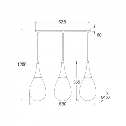 ΜΕΤΑΛ.ΚΡΕΜΑΣΤΟ Φ/Σ 3ΧΕ14 ΡΑΓΑ ΜΑΥΡΟ-ΚΕΧΡΙΜΠΑΡΙ ΓΥΑΛΙ 64Χ16cm ATENA ΜΕΤΑΛ.ΚΡΕΜΑΣΤΟ Φ/Σ 3ΧΕ14 ΡΑΓΑ ΜΑΥΡΟ-ΚΕΧΡΙΜΠΑΡΙ ΓΥΑΛΙ 64Χ16cm ATENA