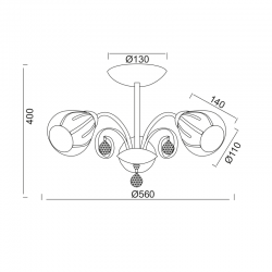 ΚΡΕΜΑΣΤΟ ΓΥΑΛΙ ΚΡΥΣΤΑΛΛΟ 3ΧE14 CARDINAL ΚΡΕΜΑΣΤΟ ΓΥΑΛΙ ΚΡΥΣΤΑΛΛΟ 3ΧE14 CARDINAL