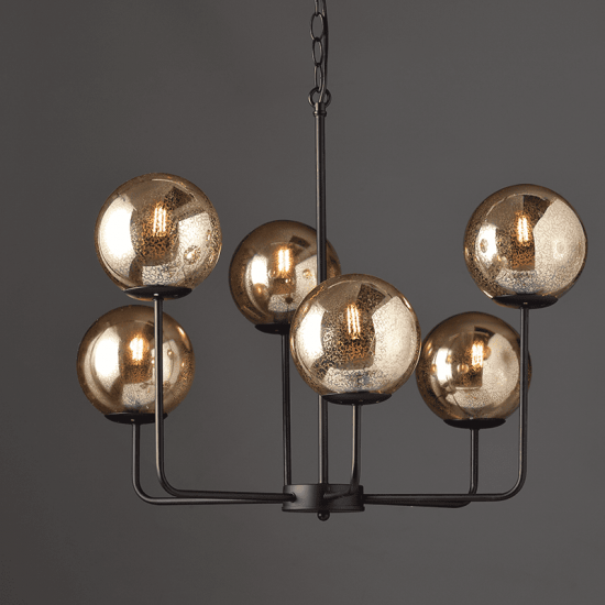 ^ΚΡΕΜΑΣΤΟ Φ/Σ 6ΧΕ14 ΚΕΧΡΙΜΠΑΡΙ ΓΥΑΛΙ+ΜΕΤΑΛΛΟ ΜΑΥΡΟ Φ65ΧΗ120CM DELOS