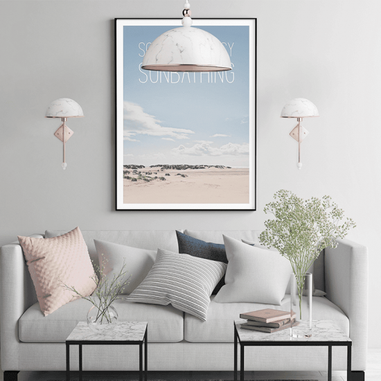 ^ΚΡΕΜΑΣΤΟ Φ/Σ 3ΧΕ27 ΧΡΩΜΑ ΜΑΡΜΑΡΟ - ΧΡΥΣΟ ΣΚΕΛΕΤΟ MANHATTAN