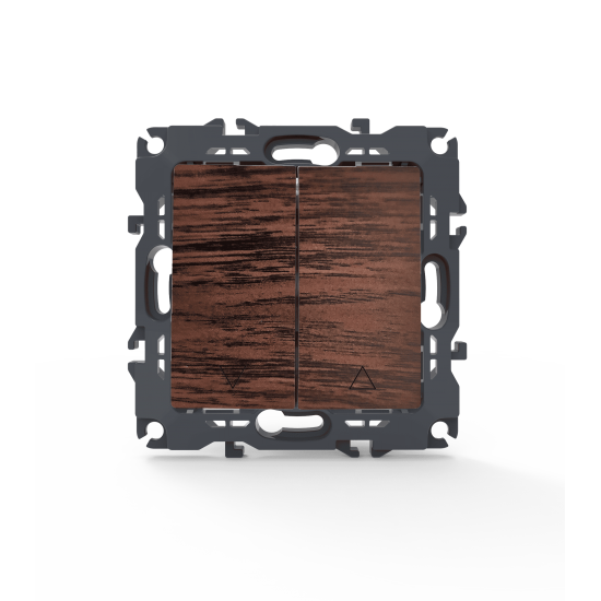 PRIME ΔΙΑΚΟΠΤΗΣ ΡΟΛΩΝ ΜΕ ΚΛΙΠ 1-1P 10AX 250VAC IP20 ΞΥΛΟ PRIME ΔΙΑΚΟΠΤΗΣ ΡΟΛΩΝ ΜΕ ΚΛΙΠ 1-1P 10AX 250VAC IP20 ΞΥΛΟ