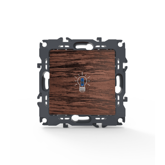 PRIME ΜΠΟΥΤΟΝ ΚΛΙΜΑΚΟΣΤΑΣΙΟΥ & LED ΛΥΧΝΙΑ ΜΕ ΚΛΙΠ 1P 10A 250VAC IP20 ΞΥΛΟ PRIME ΜΠΟΥΤΟΝ ΚΛΙΜΑΚΟΣΤΑΣΙΟΥ & LED ΛΥΧΝΙΑ ΜΕ ΚΛΙΠ 1P 10A 250VAC IP20 ΞΥΛΟ