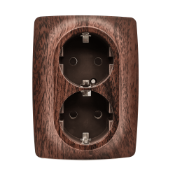 PRIME ΠΡΙΖΑ ΣΟΥΚΟ ΑΣΦΑΛΕΙΑΣ 2x2P+E 16A 250VAC IP20 ΞΥΛΟ