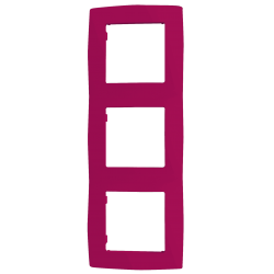 PRIME ΠΛΑΙΣΙΟ 3 ΘΕΣΕΩΝ IP20 ΡΟΖ