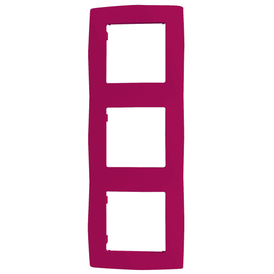 PRIME ΠΛΑΙΣΙΟ 3 ΘΕΣΕΩΝ IP20 ΡΟΖ