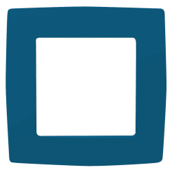 PRIME ΠΛΑΙΣΙΟ 1 ΘΕΣΗΣ IP20 ΓΑΛΑΖΙΟ