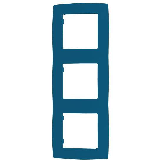 PRIME ΠΛΑΙΣΙΟ 3 ΘΕΣΕΩΝ IP20 ΓΑΛΑΖΙΟ