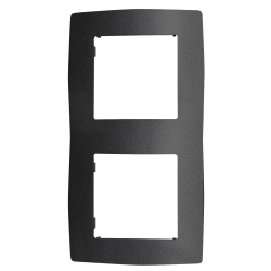 PRIME ΠΛΑΙΣΙΟ 2 ΘΕΣΕΩΝ IP20 ΓΚΡΙ