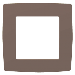 PRIME ΠΛΑΙΣΙΟ 1 ΘΕΣΗΣ IP20 ΕΚΡΟΥ