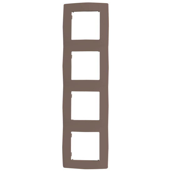 PRIME ΠΛΑΙΣΙΟ 4 ΘΕΣΕΩΝ IP20 ΕΚΡΟΥ