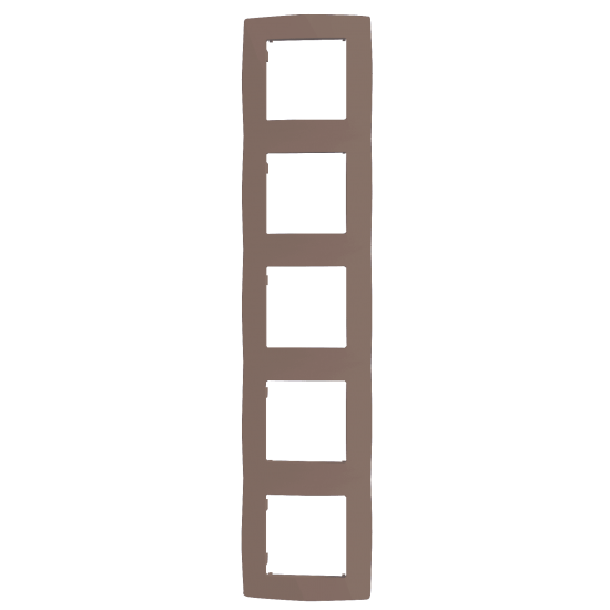 PRIME ΠΛΑΙΣΙΟ 5 ΘΕΣΕΩΝ IP20 ΕΚΡΟΥ