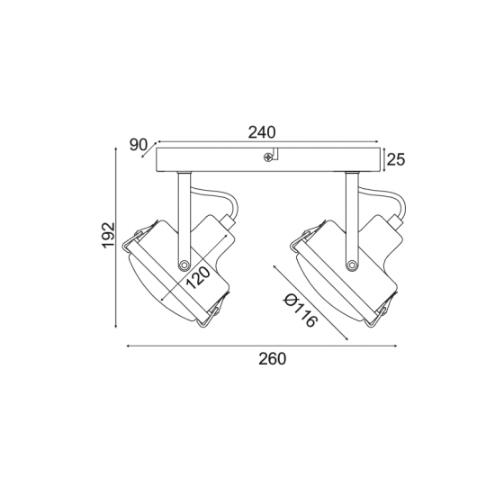^ΕΠΙΤΟΙΧΟ Φ/Σ 2ΧGU10 ΓΚΡΙ ΜΕΤΑΛΛΙΚΟ 31X12X19CM MORFEAS ^ΕΠΙΤΟΙΧΟ Φ/Σ 2ΧGU10 ΓΚΡΙ ΜΕΤΑΛΛΙΚΟ 31X12X19CM MORFEAS
