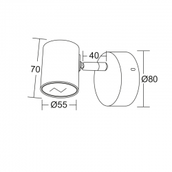 ΣΠΟΤ Ι ΛΕΥΚΟ ΜΑΤ 1ΧGU10 ORFEAS ΣΠΟΤ Ι ΛΕΥΚΟ ΜΑΤ 1ΧGU10 ORFEAS