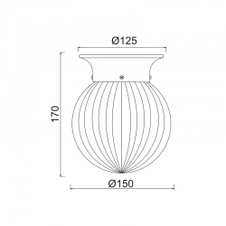 ΕΠΙΤΟΙΧΙΟ 1ΧΕ27 ΔΙΑΦΑΝ ΡΙΓΩΤΟ ΓΥΑΛ+ΜΠΡΟΝΖΕ ΜΕΤΑΛΟ Φ15ΧΗ17CM CAPRI ΕΠΙΤΟΙΧΙΟ 1ΧΕ27 ΔΙΑΦΑΝ ΡΙΓΩΤΟ ΓΥΑΛ+ΜΠΡΟΝΖΕ ΜΕΤΑΛΟ Φ15ΧΗ17CM CAPRI