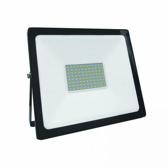 BLACK LED SMD FLOOD LUMINAIRE IP66 70W 6000K 6400Lm 230V RA80 BLACK LED SMD FLOOD LUMINAIRE IP66 70W 6000K 6400Lm 230V RA80