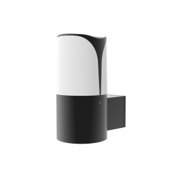 ^E27 WALL LUMINAIRE 230V AC DARK GREY IP54 MAX.23W