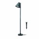 ^GU10 POST LUMINAIRE 230V AC DARK GREY IP65 MAX.20W WITH SPIKE AND BASE