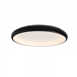 ^ΟΡΟΦΗΣ Φ/Σ LED 100W 3000K 7010LM ΜΑΥΡΟ ΜΕΤΑΛΛΙΚΟ D81XH8,5CM DIANA