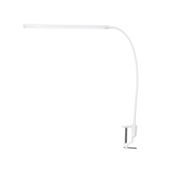 LED ΓΡΑΦΕΙΟΥ 5W 4000Κ ΑΦΗΣ ΛΕΥΚΟ+ΣΠΙΡΑΛ+ΣΦΙΓΚΤΗΡ 230VΗ85,5CM DELGADO