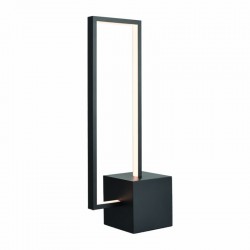 ^ΕΠΙΤΡΑΠΕΖΙΟ Φ/Σ LED 12W 3000K 980LM AELIA ΜΑΥΡΟ ΜΕΤ/ΚΟ IP20 18X11XH46CM