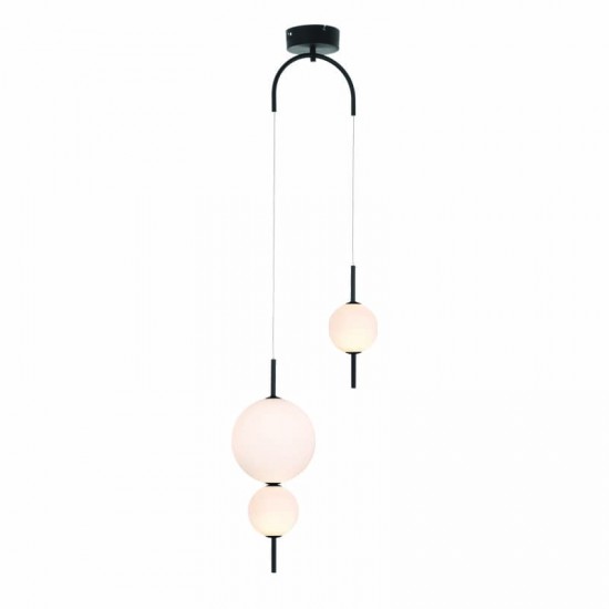 ΚΡΕΜΑΣΤΟ Φ/Σ LED 15W 3000K 1500LM AMELIA ΜΑΥΡΟ ΜΕΤ/ΚΟ+ΛΕΥΚΟ ΓΥΑΛΙ D37XH130CM ΚΡΕΜΑΣΤΟ Φ/Σ LED 15W 3000K 1500LM AMELIA ΜΑΥΡΟ ΜΕΤ/ΚΟ+ΛΕΥΚΟ ΓΥΑΛΙ D37XH130CM