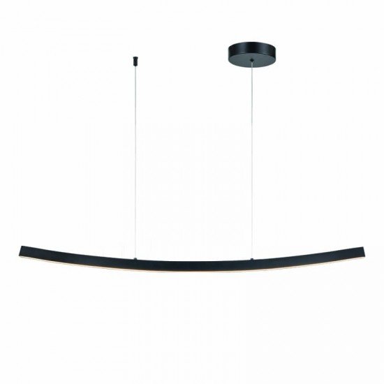 ^ΚΡΕΜΑΣΤΟ Φ/Σ LED 20W 3000K 1400LM NAAVA ΜΑΥΡΟ ΑΛΟΥΜΙΝΙΟ IP20 102X15X110CM