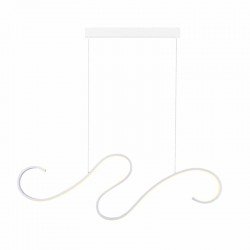 ^ΚΡΕΜΑΣΤΟ Φ/Σ LED 27W 3000K 1890LM CALISTA ΛΕΥΚΟ ΑΛΟΥΜΙΝΙΟ IP20 110X6XH175CM