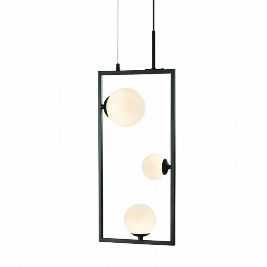 ^ΚΡΕΜΑΣΤΟ Φ/Σ 3xG9 QUADRO ΜΑΥΡΟ ΜΕΤ/ΚΟ +ΛΕΥΚΟ ΓΥΑΛΙ 25Χ12Χ120CM ^ΚΡΕΜΑΣΤΟ Φ/Σ 3xG9 QUADRO ΜΑΥΡΟ ΜΕΤ/ΚΟ +ΛΕΥΚΟ ΓΥΑΛΙ 25Χ12Χ120CM