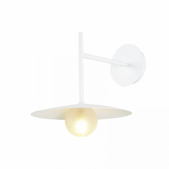 ^ΕΠΙΤΟΙΧΟ Φ/Σ 1xG9 AFINAR ΛΕΥΚΟ ΜΕΤ/ΚΟ + ΑΜΜΟΒΟΛΗ ΓΥΑΛΙ 25Χ28Χ32CM