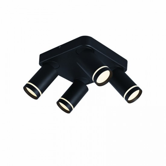 ^ΕΠΙΤΟΙΧΟ Φ/Σ 4XGU10 DIVINO ΜΑΥΡΟ ΑΛΟΥΜΙΝΙΟ IP20 21X21X13,5CM ^ΕΠΙΤΟΙΧΟ Φ/Σ 4XGU10 DIVINO ΜΑΥΡΟ ΑΛΟΥΜΙΝΙΟ IP20 21X21X13,5CM