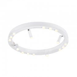 ^ΟΡΟΦΗΣ Φ/Σ LED 48W COB ΛΕΥΚΟ ΑΛΟΥΜΙΝΙΟ 3000K 4320LM D65ΧΗ6,5CM MAGNETO