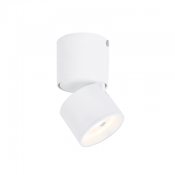 ^ΕΠΙΤΟΙΧΟ Φ/Σ LED 5W COB 80° 3000K 400LM ΛΕΥΚΟ ΑΛΟΥΜΙΝΙΟ D5,6XH10CM PLUTO