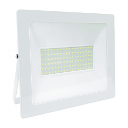 WHITE LED SMD FLOOD LUMINAIRE IP66 100W 3000K 8100Lm 230V RA80