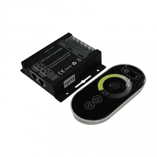 CCT LED CONTROLLER 20A 240W/12V 480W/24V & RF TOUCH REMOTE CCT LED CONTROLLER 20A 240W/12V 480W/24V & RF TOUCH REMOTE