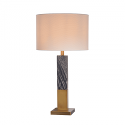 ΕΠΙΤΡΑΠΕΖ Φ/Σ 1ΧΕ27 ΜΕΤΑΛ ΟΡΕΙΧΑΛΚ+ΛΕΥΚΟ ΑΜΠΑΖΟΥΡ Φ38ΧΗ72CM LUXOR