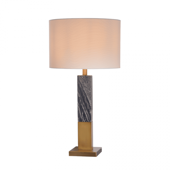 ΕΠΙΤΡΑΠΕΖ Φ/Σ 1ΧΕ27 ΜΕΤΑΛ ΟΡΕΙΧΑΛΚ+ΛΕΥΚΟ ΑΜΠΑΖΟΥΡ Φ38ΧΗ72CM LUXOR