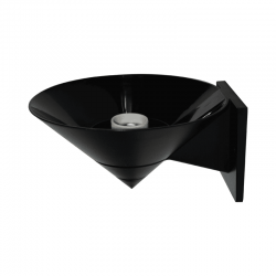 WALL ARM UFO E27 BLACK
