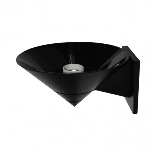 WALL ARM UFO E27 BLACK