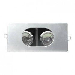 ΣΠΟΤ ΔΙΠΛΟ ΤΕΤΡΑΓΩΝΟ MR16 ΧΩΡΙΣ Μ/Σ