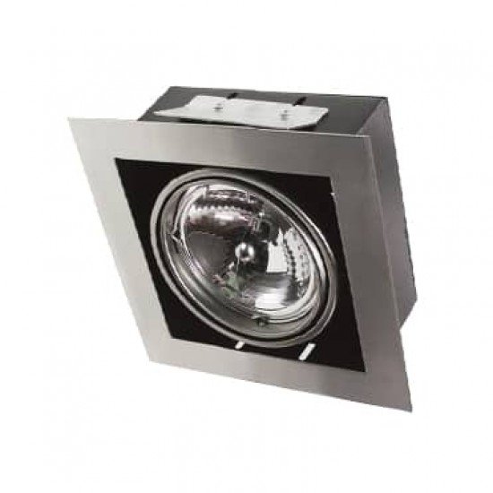 ΣΠΟΤ AR111 ΧΩΝ/ΤΟ ΜΟΝΟ ΝΙΚΕΛ ΜΑΤ