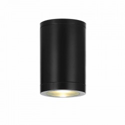 GU10  ROUND CEILING LUMINAIRE 230V AC DARK GREY IP65 GU10 MAX.7W