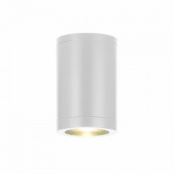 GU10  ROUND CEILING LUMINAIRE 230V AC MATT WHITE IP65 GU10 MAX.7W