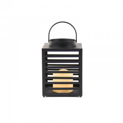 ^ "EBEKO", MΑΥΡΟ ΜΕΤΑΛ ΦΑΝΑΡΙ-ΠΛΑΣΤΙΚ ΚΕΡΙ, 1 LED ΛΑΜΠ ΜΠΑΤ(3xAAA), ΘΕΡΜΟ ΛΕΥΚΟ, IP44, 14x14x19.5cm